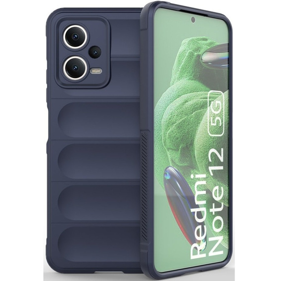 Case for Xiaomi Redmi Note 12 5G / POCO X5 5G, Gaming Shockproof, dark blue