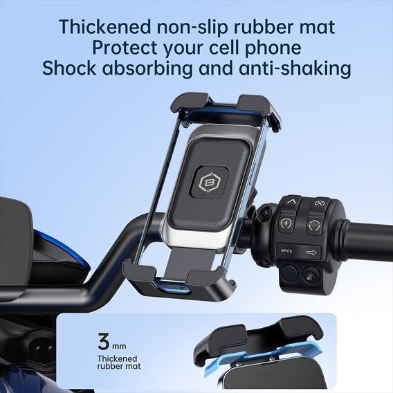 Blavec bicycle/motorcycle holder BV-02 Velo for handlebars
