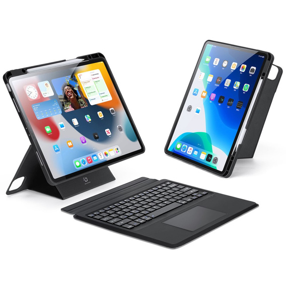 Keyboard case for Apple iPad Air 13" 6 gen. 2024 / iPad Pro 12.9 2020 / 2021 / 2022, Dux Ducis DK Series, black