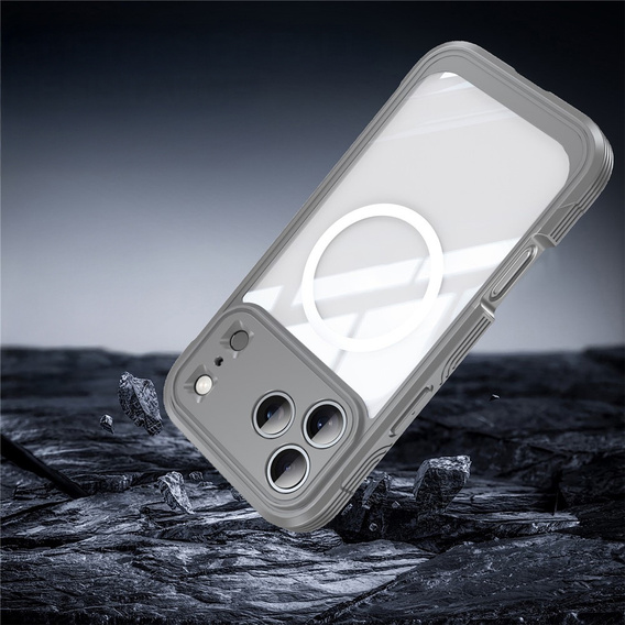 Shockproof case with glass for MagSafe for iPhone 17 Pro Max