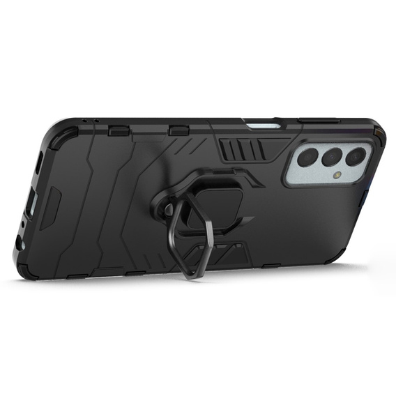 Case for Samsung Galaxy M13 4G, Kickstand Ring, black