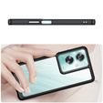 Case for Oppo A79 5G, Fusion Hybrid, transparent / black