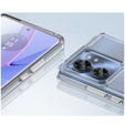 Case for Motorola Edge 40, Fusion Hybrid, transparent