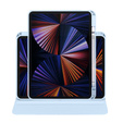 Case for iPad Pro 11" 2022/2021/2020 (4/3/2 gen.), with stylus space, 360° rotatable, blue