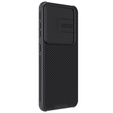 NILLKIN Case for Samsung Galaxy S24, Silicone CamShield Case for MagSafe, black