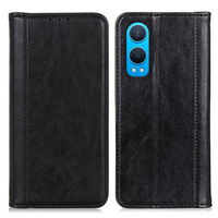Flip case for OnePlus Nord CE4 Lite, Split Leather, black