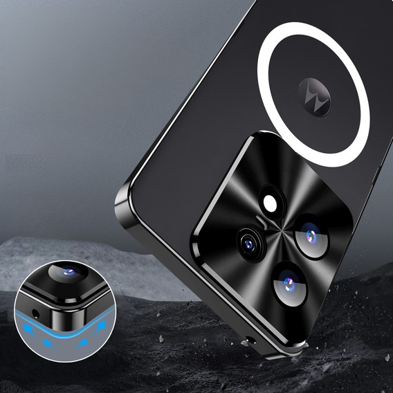 Camera Protection Case for Motorola Edge 50 Pro 5G, CamShield MagSafe, black