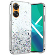 Case for Oppo Reno8 T, Glittery, transparent