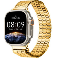 Steel Bracelet for Apple Watch 1/2/3/4/5/6/7/8/SE/ULTRA 42/44/45/49 MM - gold