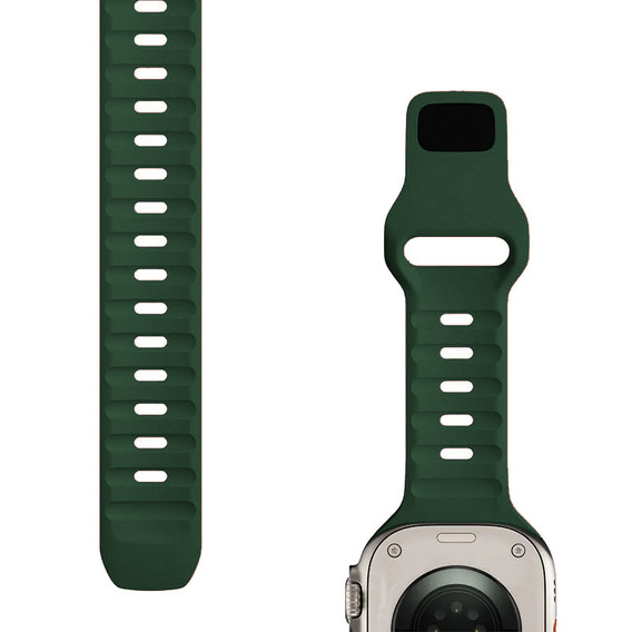 Hollow strap for Apple Watch 1/2/3/4/5/6/7/8/SE/ULTRA 42/44/45/49MM, Green