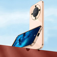 Case for Honor Magic 6 Lite 5G, Glamour CamShield, pink rose gold