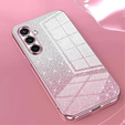 Glitter Case CamShield for Samsung Galaxy A37 5G, pink