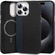 MagSafe's iPhone 15 Pro Max Case, Carbon Fiber, black / blue