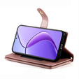 Flip case for Realme 14 Pro+ 5G, Wallet Zipper Pocket, pink