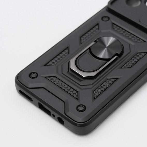 Case for Motorola Moto G54 5G, CamShield Slide, black