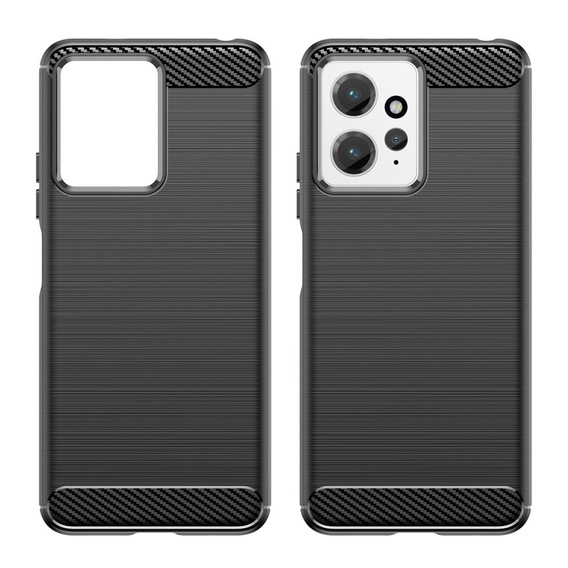 Case for Xiaomi Redmi Note 12 4G, Carbon, black