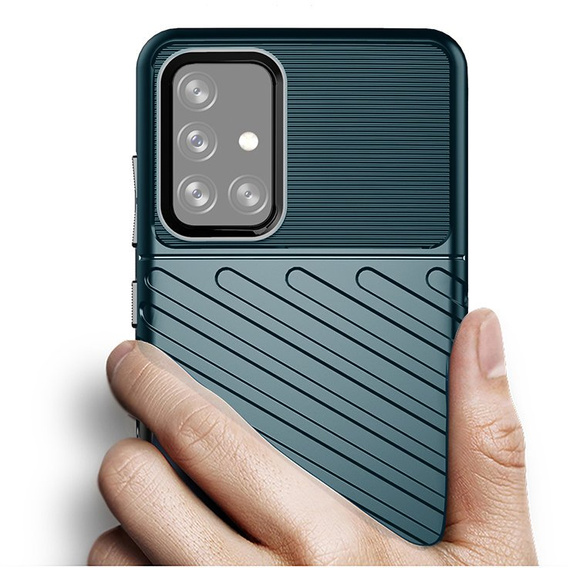 Case for Samsung Galaxy A72 5G / A72 LTE, Thunder, green