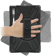 Armored Case for Lenovo Tab P11 Pro Gen 2 TB132FU TB132XU 11.2", protective 360 with stylus slot, black