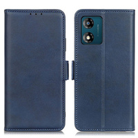 Flip case for Motorola Moto E13, Wallet, blue
