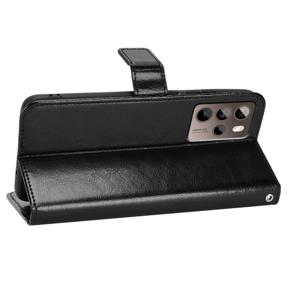 Flip case for HTC U23 Pro, Wallet, black