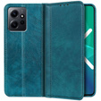 Case for Xiaomi Redmi Note 12 4G, Wallet Litchi Leather, green