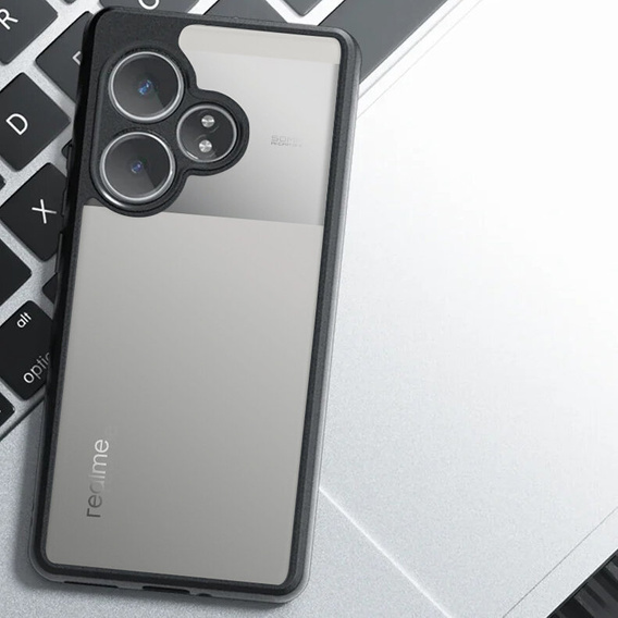 Case for Realme GT 6 / 6T, Fusion Hybrid, transparent