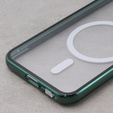 Magnetic Dual Glass MagSafe case for Samsung Galaxy S23, green