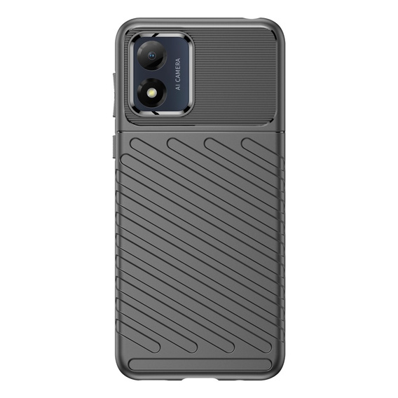 Case for Motorola Moto E13, Thunder, black