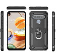 Armor Case for LG K61, Nox Case Ring, black