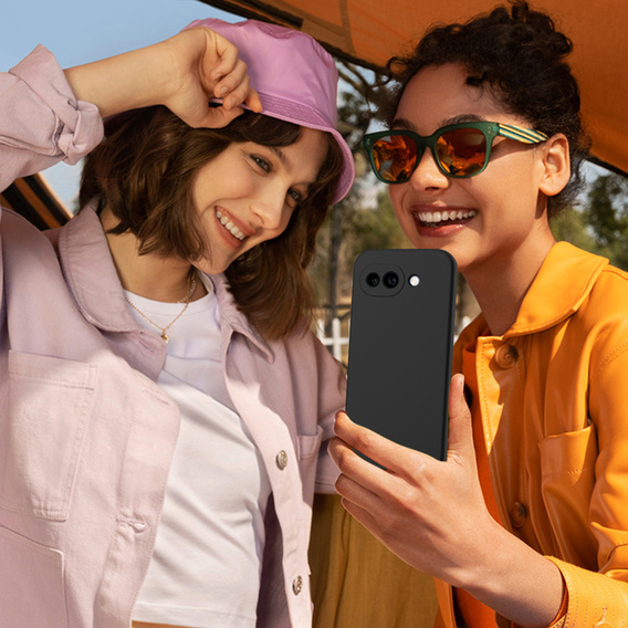 Silicone Lite silicone case for Google Pixel 10a, black