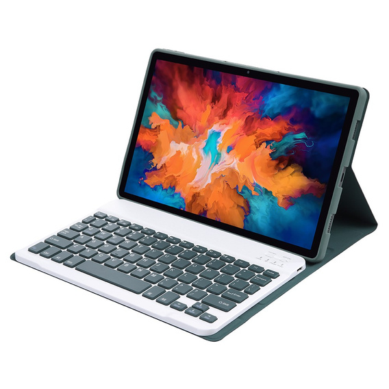 Case + keyboard Lenovo Tab P11 J606F / P11 5G J607Z, dark green