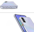 Case for Samsung Galaxy A36, Erbord Dropproof, transparent + Glass