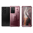 Armored case for Samsung Galaxy S21 Ultra, Dexnor Full Body, red