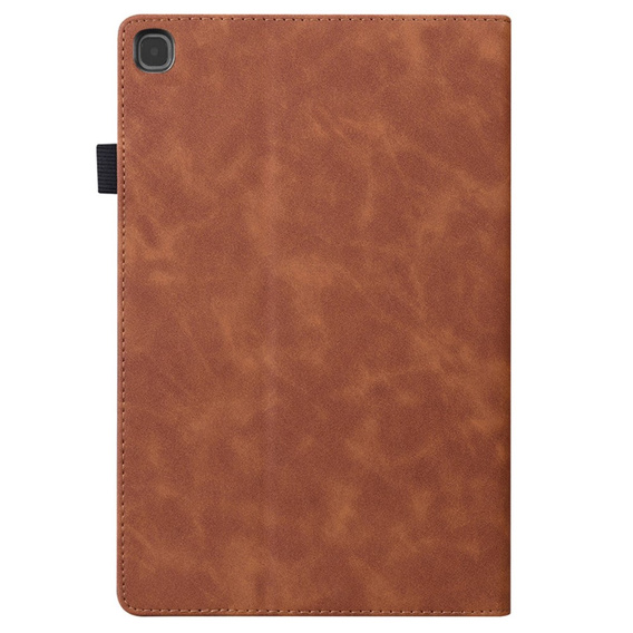 Case for Samsung Galaxy Tab S6 Lite, Classic, with space for stylus, brown