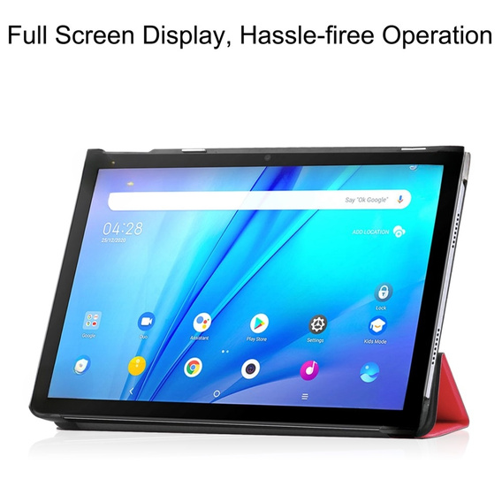 Case for TCL Tab 10s 9081X / TCL Tab 10s 9080G 2021, Smartcase, red