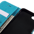 Flip case for iPhone 7/8/SE 2020/SE 2022, Butterfly Flower, blue
