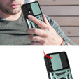 Case for Samsung Galaxy A33 5G, CamShield Slide, green