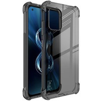 IMAK case for Asus Zenfone 8, Dropproof, transparent / black