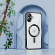 Case for iPhone 16 Plus, Electro MagSafe, black + Screen Glass
