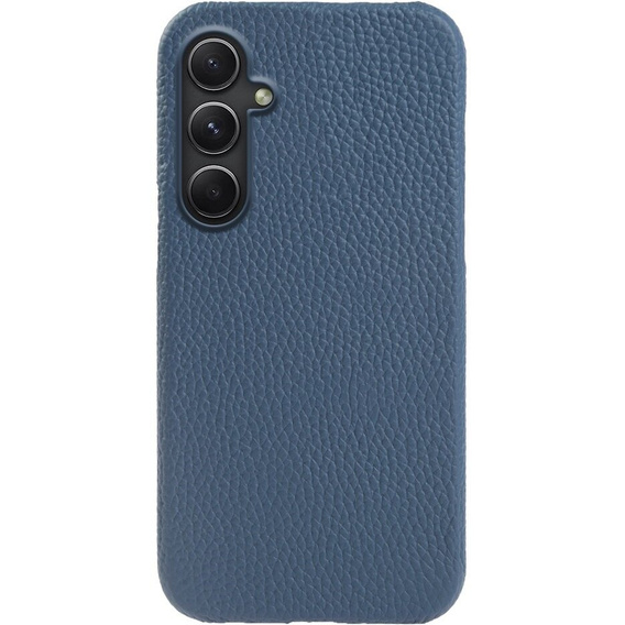 Leather case for Samsung Galaxy A54, Genuine Leather, blue