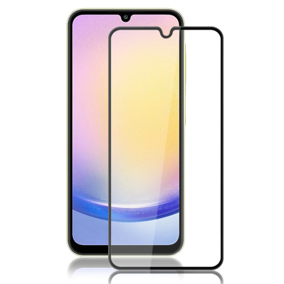 Mocolo Full Glue Tempered Glass for Samsung Galaxy A25 5G, black frame