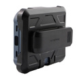 Armored case for Samsung Galaxy Z Flip 4 5G, Dexnor Clip Holder, navy blue