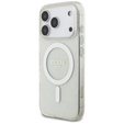 Guess IML Glitter Pearl Strap MagSafe Case for iPhone 17 Pro Max