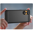 Case for Oppo Reno8 T 4G, Carbon, black