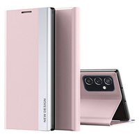 Flip case for Samsung Galaxy M23 5G / M13, Side Magnetic, pink