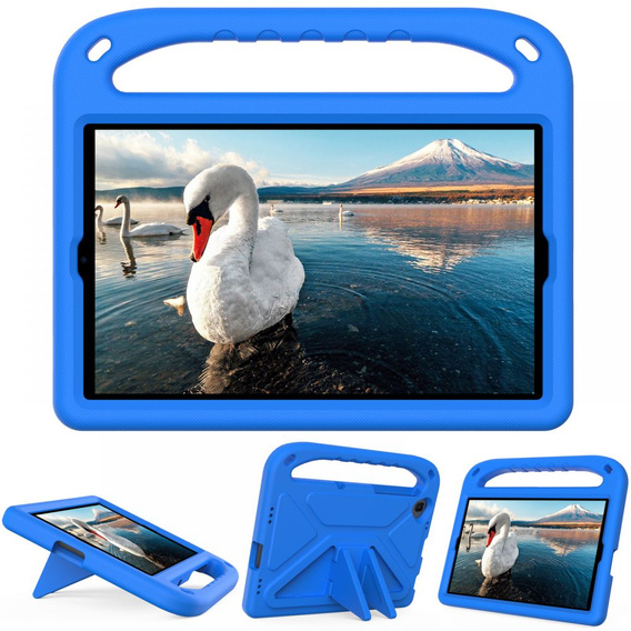 Children's Case for Lenovo Tab M10 HD 10.1 Gen 2 X306 / Tab M10 Plus TB-X606, Children's Case with Holder, blue