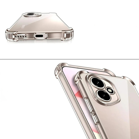Case for Honor 400 5G, Dropproof, transparent
