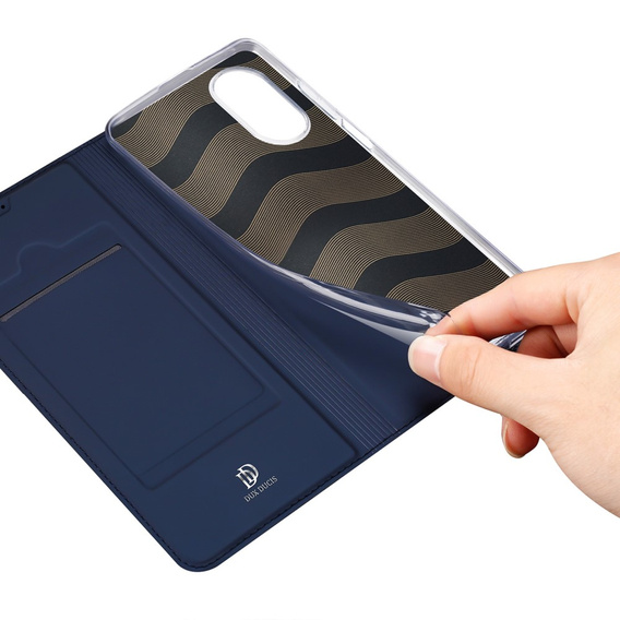 Dux Ducis Case for Oppo A17, Skinpro, dark blue