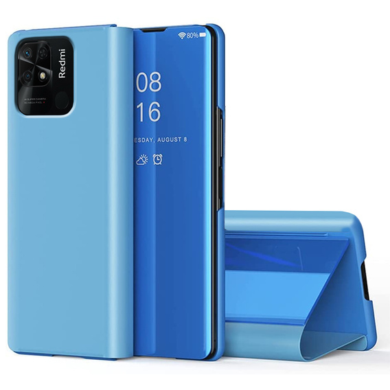 Case for Xiaomi Redmi 10C, Clear View, blue