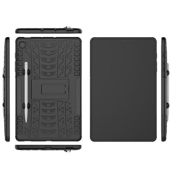Case for Samsung Galaxy S6 Lite, Tire Armor, black